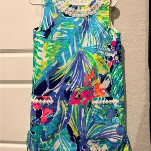 Lilly Pulitzer Vibrant Floral Kids Dress